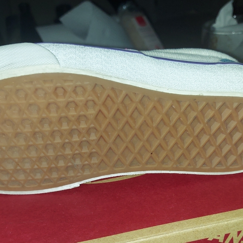Vans Pink and Cream Sneakers - Picture 10 of 14